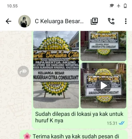 Pengiriman Papan Bunga Duka Cigunungsari Tegalwaru