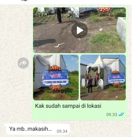 Pengiriman Karangan Bunga Cigunungsari Tegalwaru