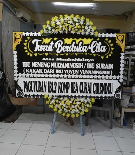 Papan Bunga Duka Cigunungsari Tegalwaru