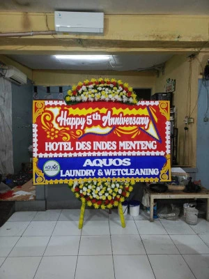 Papan Bunga di Cigunungsari Tegalwaru