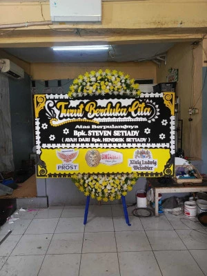 Papan Bunga di Cigunungsari Tegalwaru