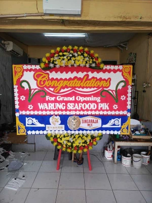 Papan Bunga di Cigunungsari Tegalwaru