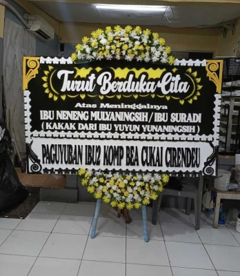 Papan Bunga di Cigunungsari Tegalwaru